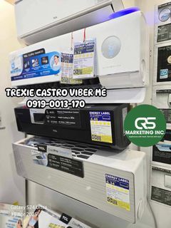 ❄️ TCL FREE INSTALLATION 1st 10ft TCL SPLIT TYPE FULL DC INVERTER AIRCON 2025 MODEL WITH WIFI BRANDNEW AND SEALED ❄️