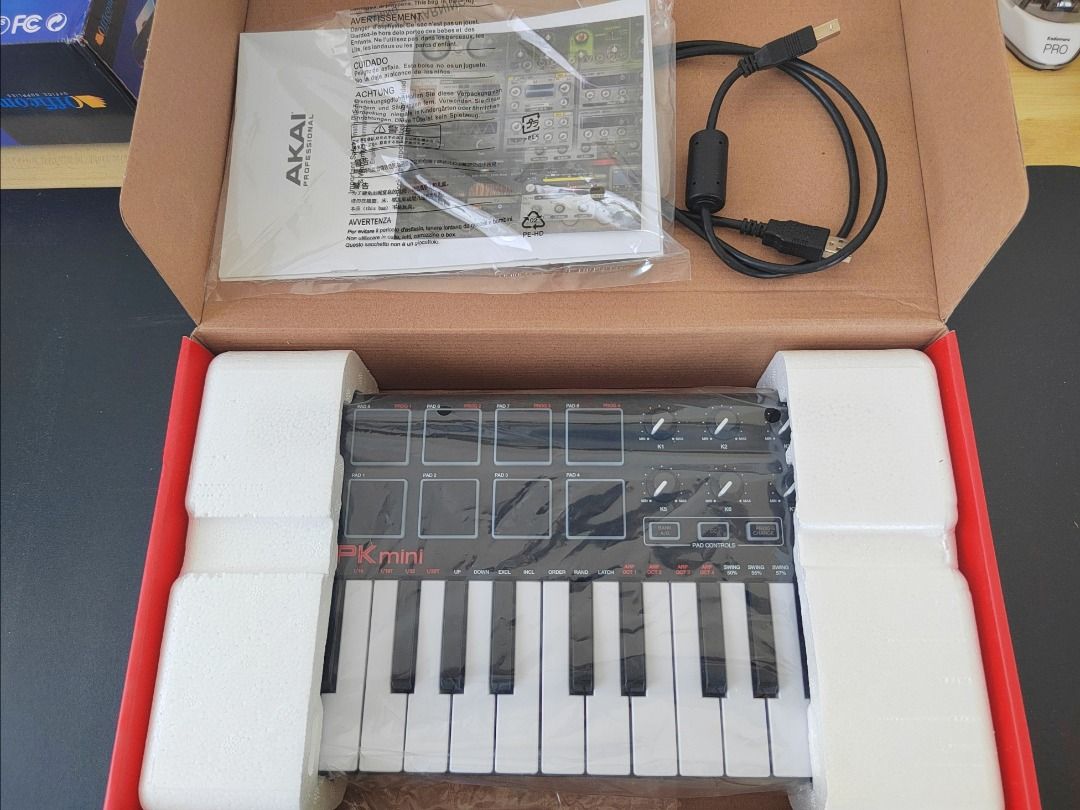 Akai MPK mini MK2 Midi Controller (Category: Other Audio Equipment) located in Malolos. Submitted by germainmo78657 (Listing ID 1362016940, Image 2). Description: Selling my rarely used MPK mini mkII. The unit is in new condition and comes in the original package with cable and manuals. My location is Malolos. Pick-Up or Shipment..