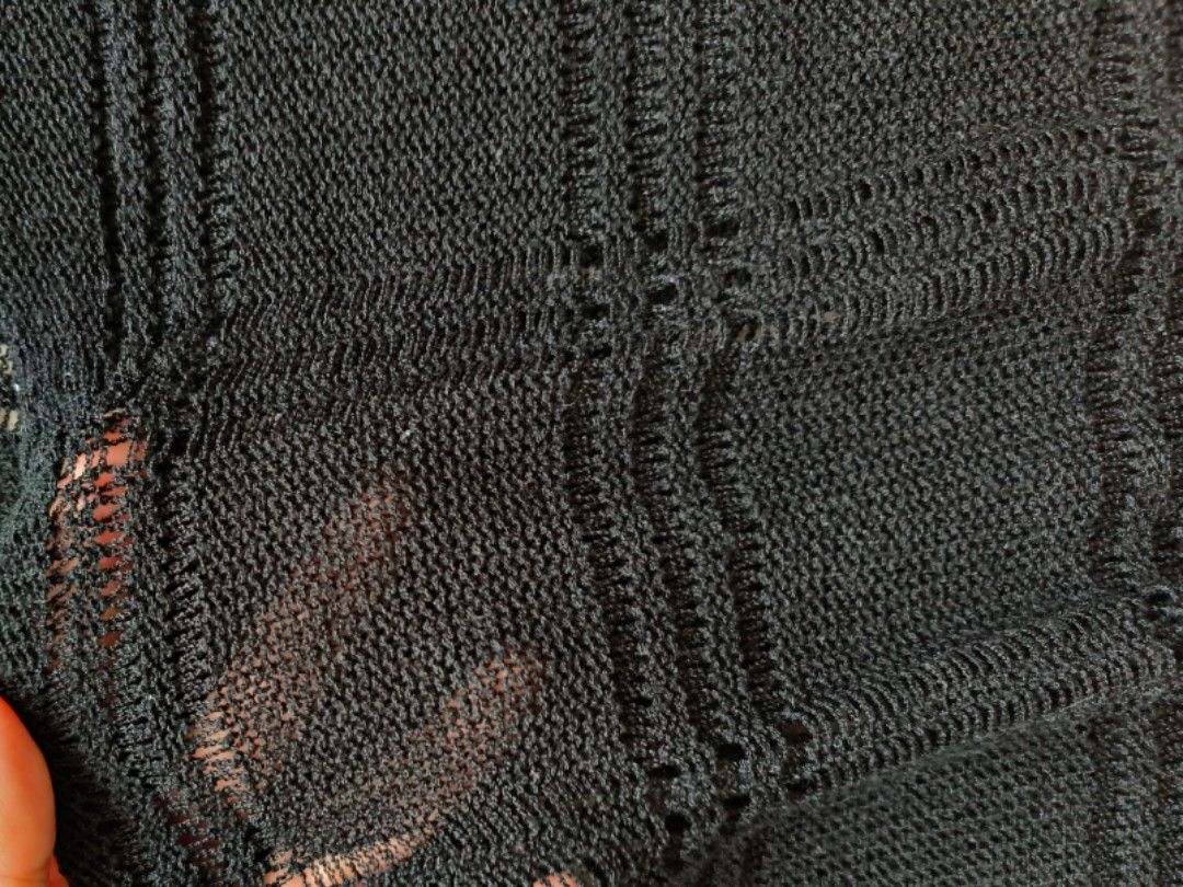 Black see-through longsleeve / see-through top (Category: Longsleeves) located in Cavite. Submitted by sisco_ph01 (Listing ID 1363769036, Image 3). Description: NOTE ‼️ 📌 RFS: It's either maluwag sa'kin, sumikip or ayoko nalang 📌 Please manage your expectation. Color may appear darker or lighter in actual due to lighting during product shoot. 📌 MOP : Gcash, Paymaya, BPI 📍imus, cavite.