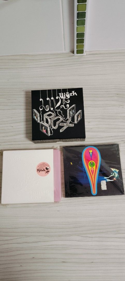 CDs & DVDs (Category: Other Audio Equipment) located in Singapore. Submitted by ong974 (Listing ID 1363773625, Image 1). Description: Björk Greatest Hit 2 Cds & 2 DVDs $20 Björk Greatest Hit Box 4 CDs & 1 DVD $25 Björk Greatest Hit Box 6CDs $ 22 Brand New -Sold as is take all $60. price firm meet up at Junction 9 mall local postage $3..