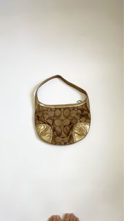 Coach signature ergo hobo bag