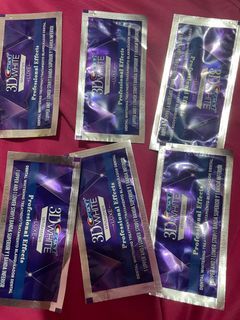 Crest 3D whitening strips 7 pcs
