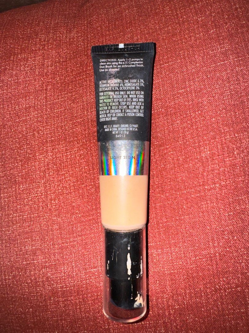 Elf Cc cream Light 210 N (Category: Makeup) located in Davao. Submitted by me.buyer (Listing ID 1363772142, Image 2). Description: Elf cc cream bought from USA not my shade used once lang .