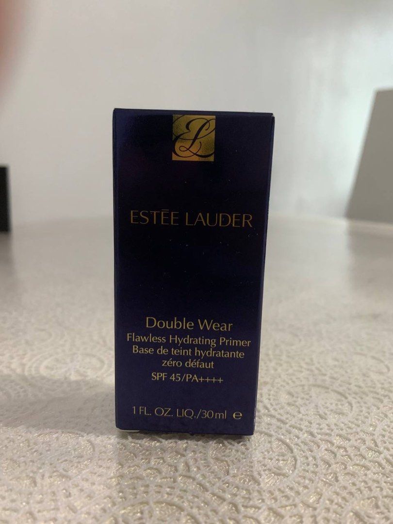 Estée Lauder Double Wear Flawless Hydrating Primer (Category: Makeup) located in Makati City. Submitted by lgariba (Listing ID 1363772699, Image 2). Description: Estée Lauder Double Wear Flawless Hydrating Primer • Product Type: Face Primer • Description: A hydrating primer that preps the skin for foundation, ensuring a smooth, flawless base. It helps enhance the longevity and look of makeup while providing hydration. • Key Features: • Flawless H