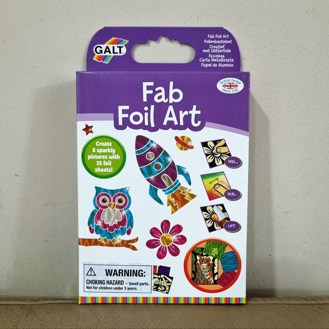 Galt Fab Foil Art Craft, Hobbies Toys, Stationery Craft, Other