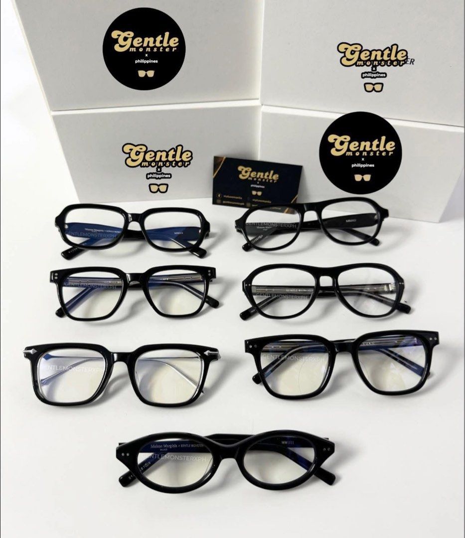 Gentle Monster - Black Eye Frame (with 2025 Packaging) (Category: Sunglasses & Eyewear) located in Manila. Submitted by myluxe.manila (Listing ID 1363711183, Image 1). Description: Price may vary depends on sunglass model. price range ₱3,900 - ₱4,500 each sunglass model Want to cop yours? Order now & Receive it today! Onhand and ready to deliver ✨ ⭐️CELEBRITY TRUSTED SHOP ⭐️ 🤩 LOWEST PRICE IN THE MARKET 🤩 All Brand new and actual photos/videos 