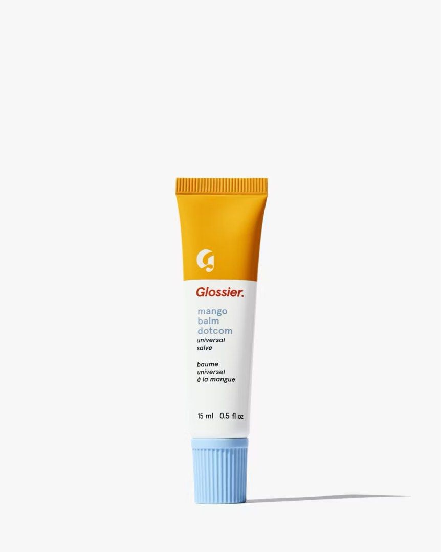 Glossier Balm Dotcom Mango (Category: Makeup) located in San Pedro. Submitted by gumamelagal (Listing ID 1363770371, Image 3). Description: 🟡 authentic, on hand, brand new with box, sealed mop: gcash, bdo mod: j&t, lalamove.
