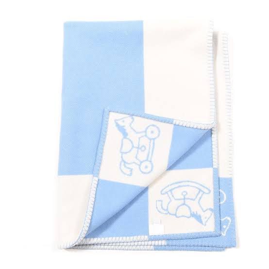 Hermes Adada Avalon Baby Blanket (Category: Children's Beds) located in Baliuag. Submitted by girlbossatwork (Listing ID 1363875152, Image 2). Description: Used only as sofa chair accent for the baby nursery Not authentic but excellent quality. Can send more videos / photos upon request. Made of Cashmere-wool fabric. 8.5/10 No box.