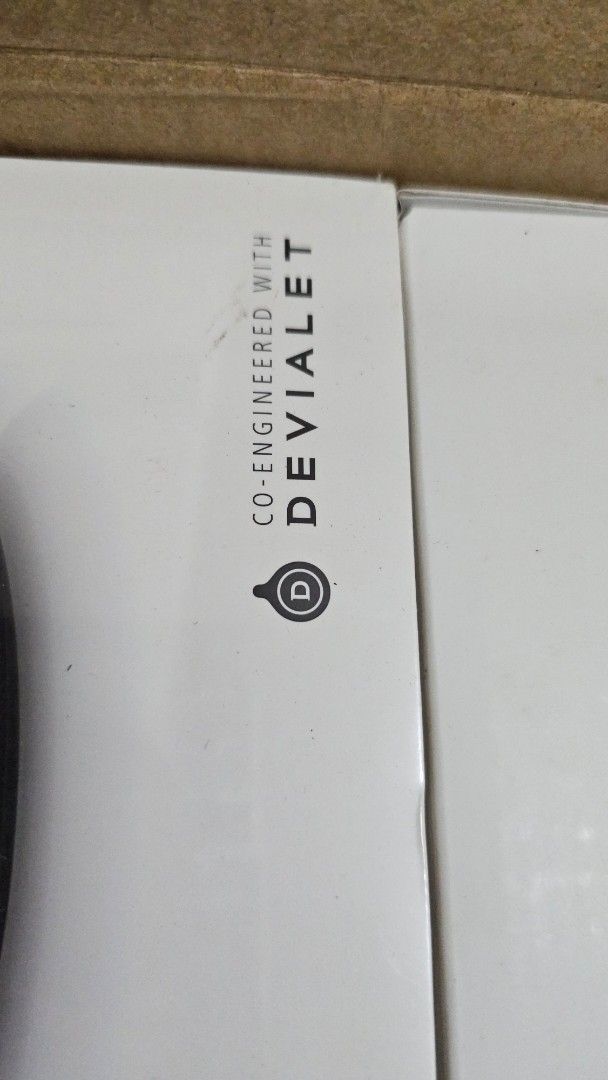 Huawei Sound X by Devialet (Category: Soundbars, Speakers & Amplifiers) located in Singapore. Submitted by rrshopstoresg (Listing ID 1363720794, Image 3). Description: Brand new and sealed. No nego. Fix price. Huawei Sound X 1st Gen..