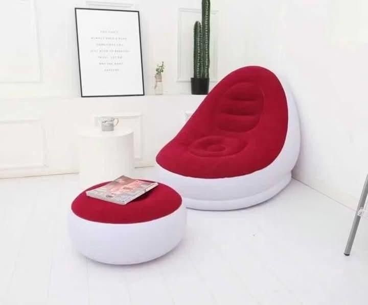 Inflatable Sofa (Category: Sofas) located in Manila. Submitted by tindahanniatelizcehl (Listing ID 1363745206, Image 3). Description: No choosing of colors.