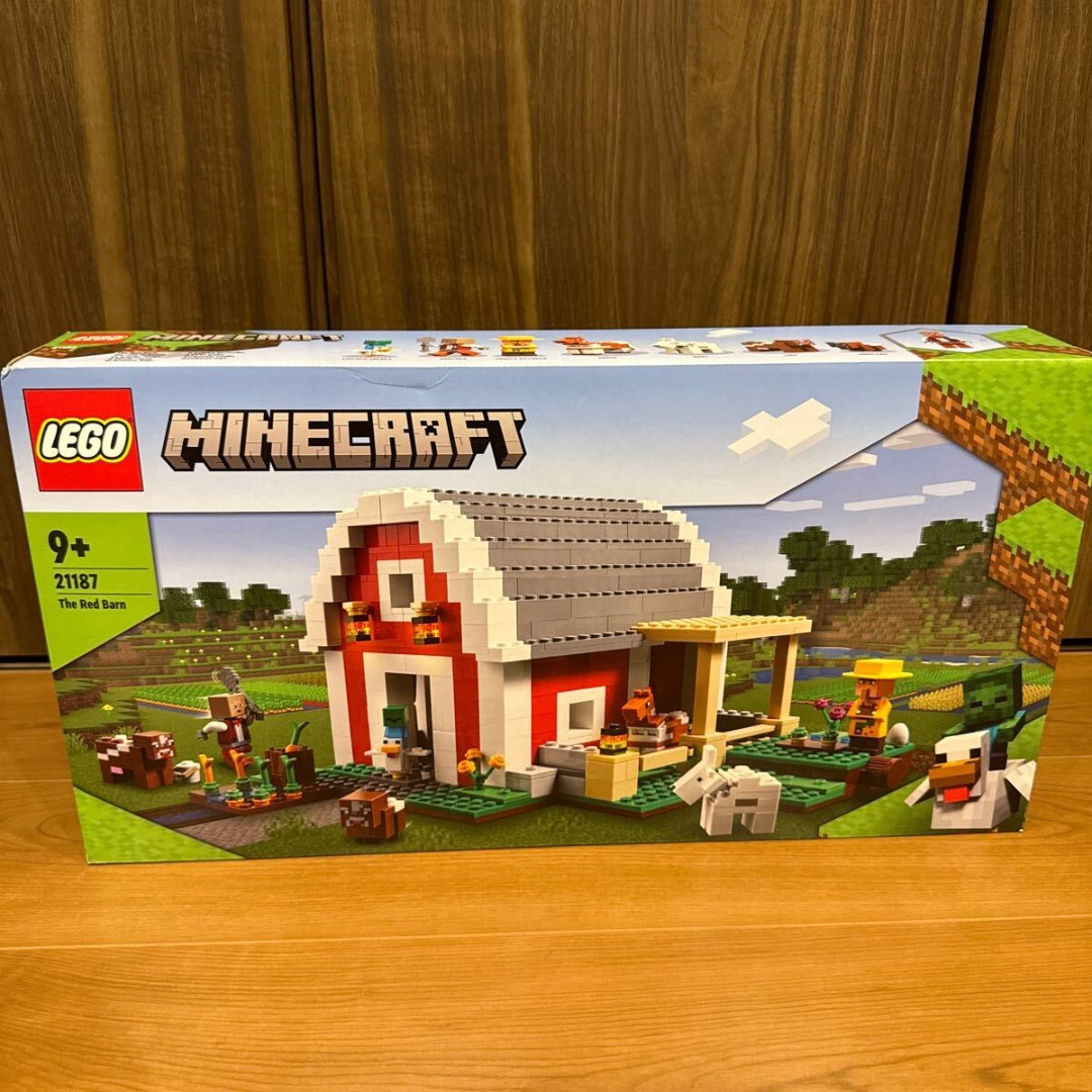 LEGO Minecraft Red Stable 21187, Hobbies & Toys, Toys & Games on Carousell