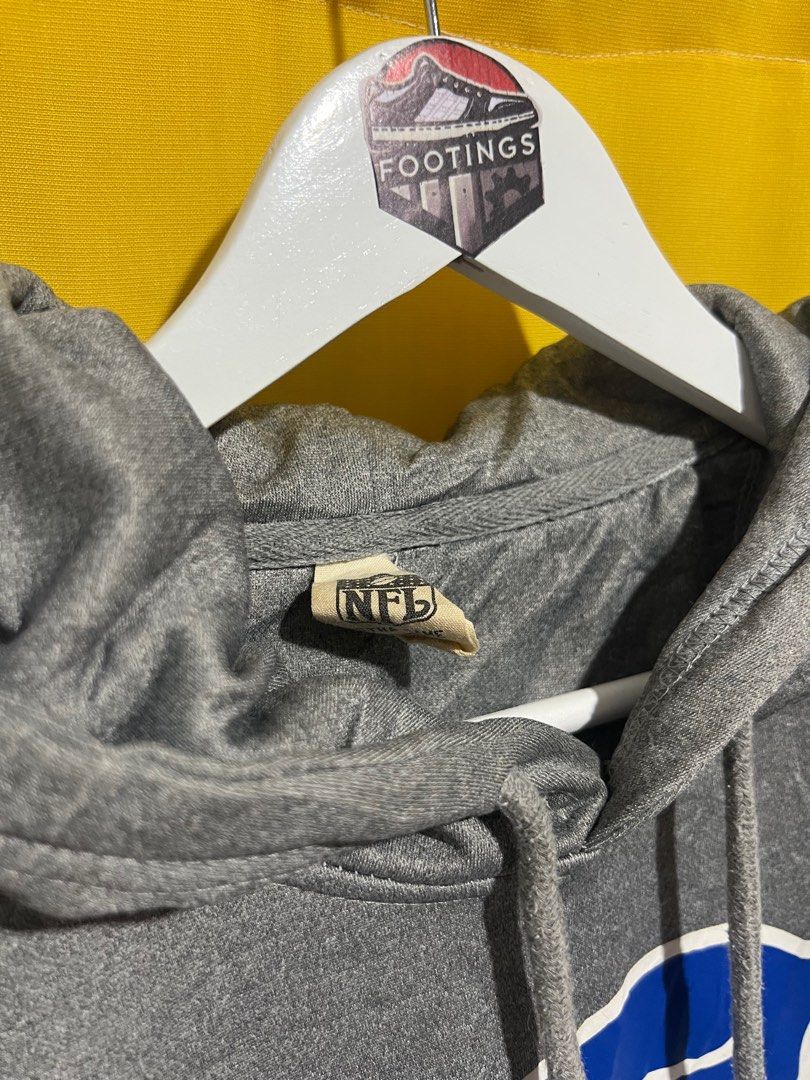 NFL Seahawks Jacket Hoodie (Category: Coats, Jackets and Outerwear) located in Tarlac. Submitted by nothingbutlesthrift (Listing ID 1363822675, Image 2). Description: 23x28 NFL tag Issues: stains and holes.