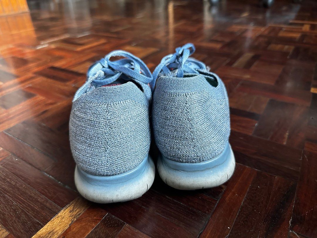 Nike Wmns Free RN Flyknit (Category: Sneakers) located in Baguio. Submitted by gentle_hautfits (Listing ID 1363777139, Image 2). Description: Nike Wmns Free RN Flyknit Blue Grey 8.5-9 wmns Used Negotiable .