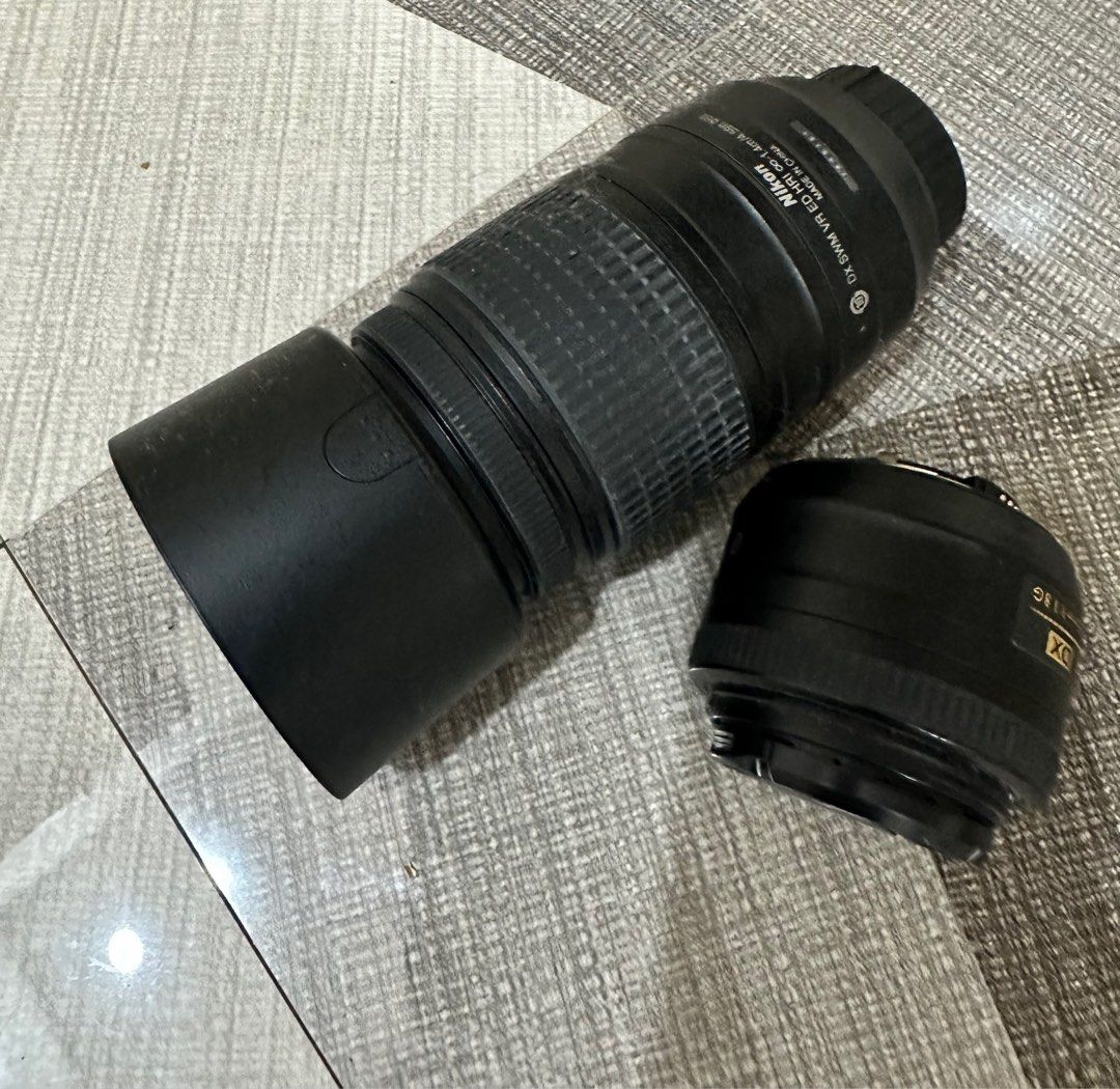 NIKON DSLR D5000 + 3 Lens (Category: Cameras) located in Malolos. Submitted by novida.julianne.7868 (Listing ID 1363866631, Image 2). Description: 3 lens with DSLR.