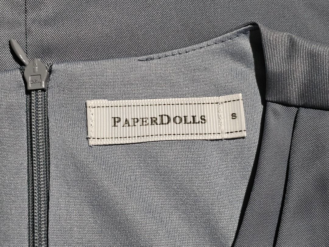 Paperdolls Blue Dress (Category: Dresses) located in Quezon City. Submitted by ronndomingo (Listing ID 1363791303, Image 2). Description: Brand: Paperdolls Color: Dusty blue Size: S Condition: Used once Original price: 2,000+ *Minor stitching flaw.