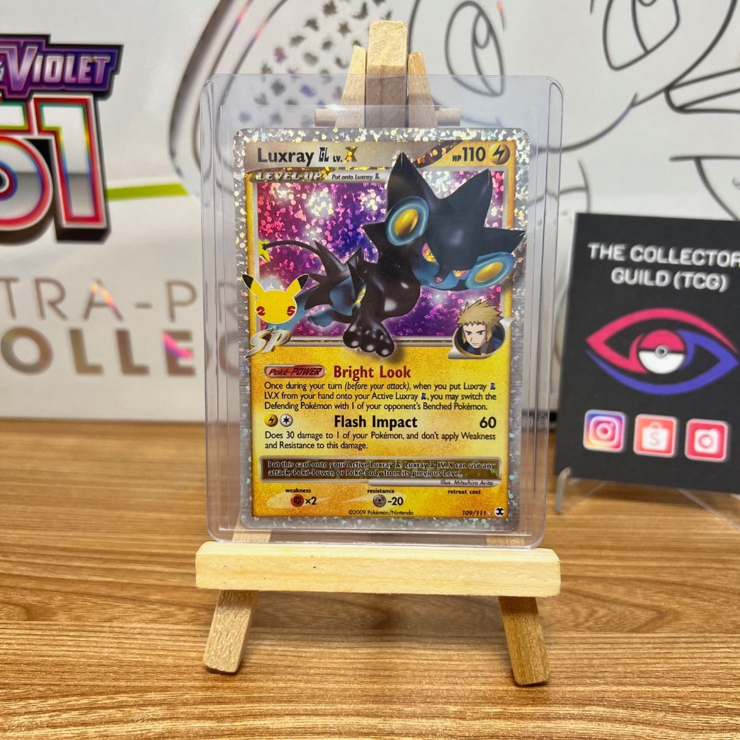 [Pokemon] Luxray GL LV.X (Rising Rivals) | Celebrations - Classic ...