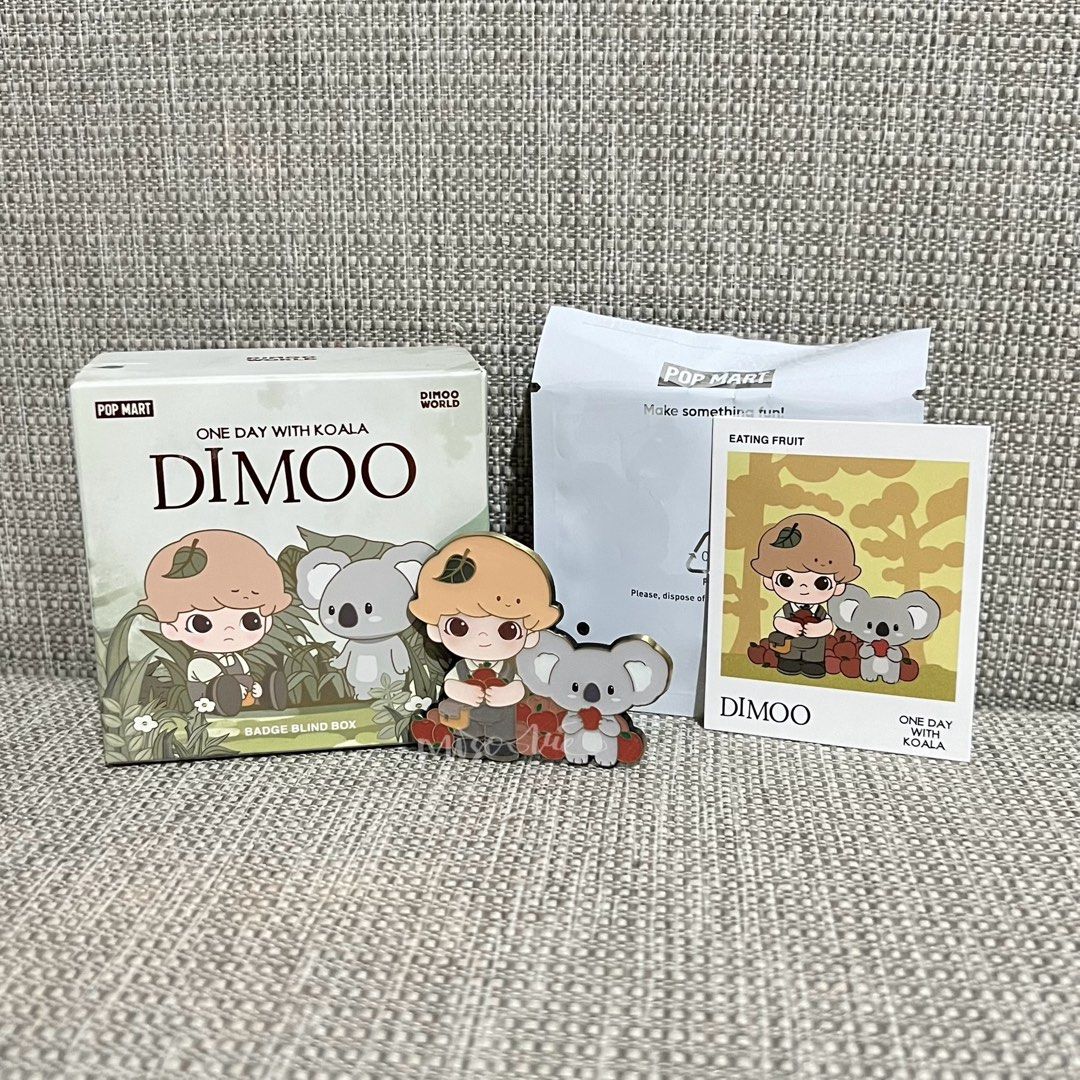 【新品/未開封】POP MART DIMOO WORLD@with koala Sleepy Koala - POP MART Dimoo World Animal Kingdom Series