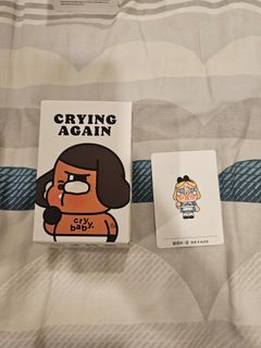 Popmart Crybaby Crying Again figure - She's Alice Sealed Foil