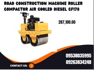 Road Construction Machine Roller Compactor Air Cooled Diesel CF178