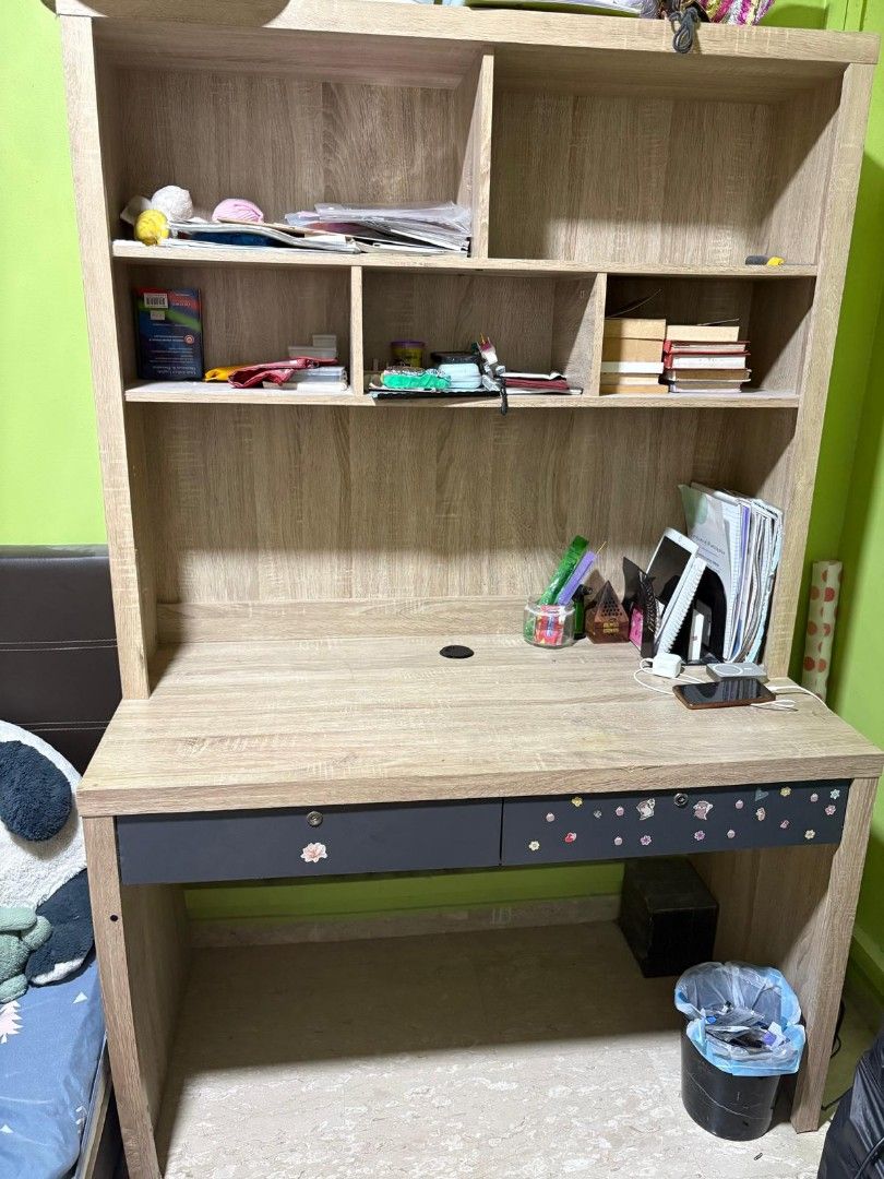 Study Table (Category: Everything Else) located in Singapore. Submitted by mickey_24 (Listing ID 1363782372, Image 1). Description: condition 8/10 5050.