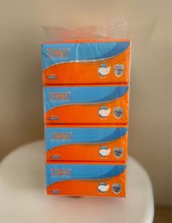Zenses 4層壓花袋裝面紙 (4pcs)64161798149250110