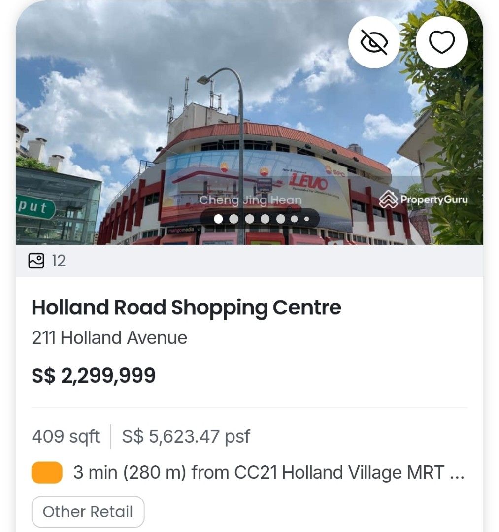 211 Holland Avenue Holland Road Shopping Centre63108483101058112