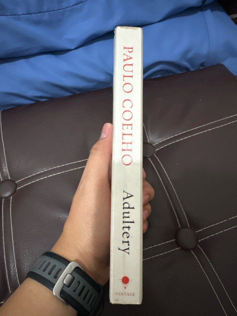 Adultery by Paulo Coelho (Category: Storybooks) located in Makati City. Submitted by ralfunny (Listing ID 1364009261, Image 3). Description: Covered w adhesive plastic cover.