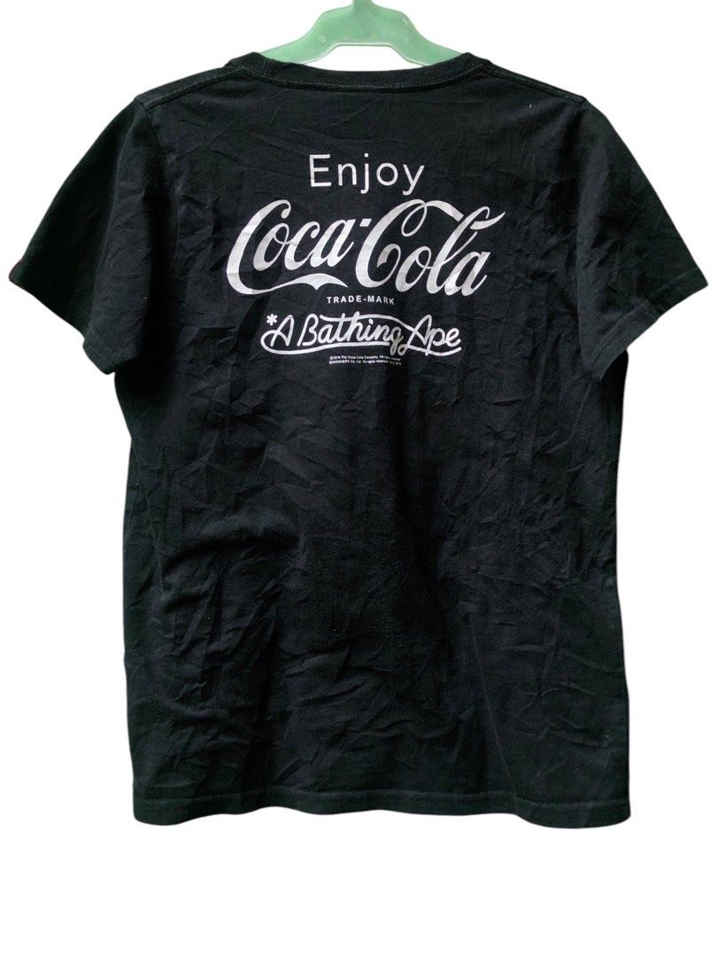 bape x coca cola (Category: Tshirts & Polo Shirts ) located in Manila. Submitted by zethfromm4dw0rld (Listing ID 1364012471, Image 1). Description: 19x27.