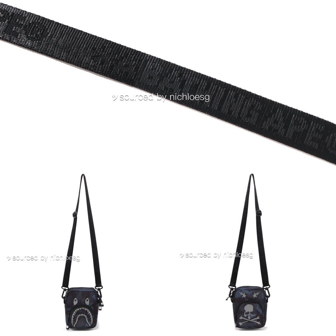 BAPE X MASTERMIND JAPAN MMJ CAMO SHARK MINI SHOULDER BAG