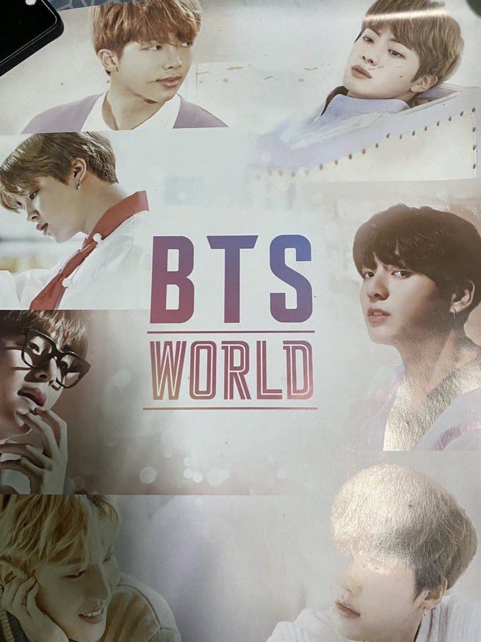 BTS WORLD POSTER (Category: K-Wave Merchandise) located in Manila. Submitted by _jmpxrkkk (Listing ID 1364043912, Image 1). Description: help rt { wts lfb | bts ph } 🤍 #pjmcart_onhand ♡︎ bts world official poster 💌 ₱100 + lsf — good condition — folded only but if you’re around mm and sdd, can put it in a poster tube and add ₱50 💸 mop: gcash 📦 mod: j&t, or sdd — dm or comment mine!.