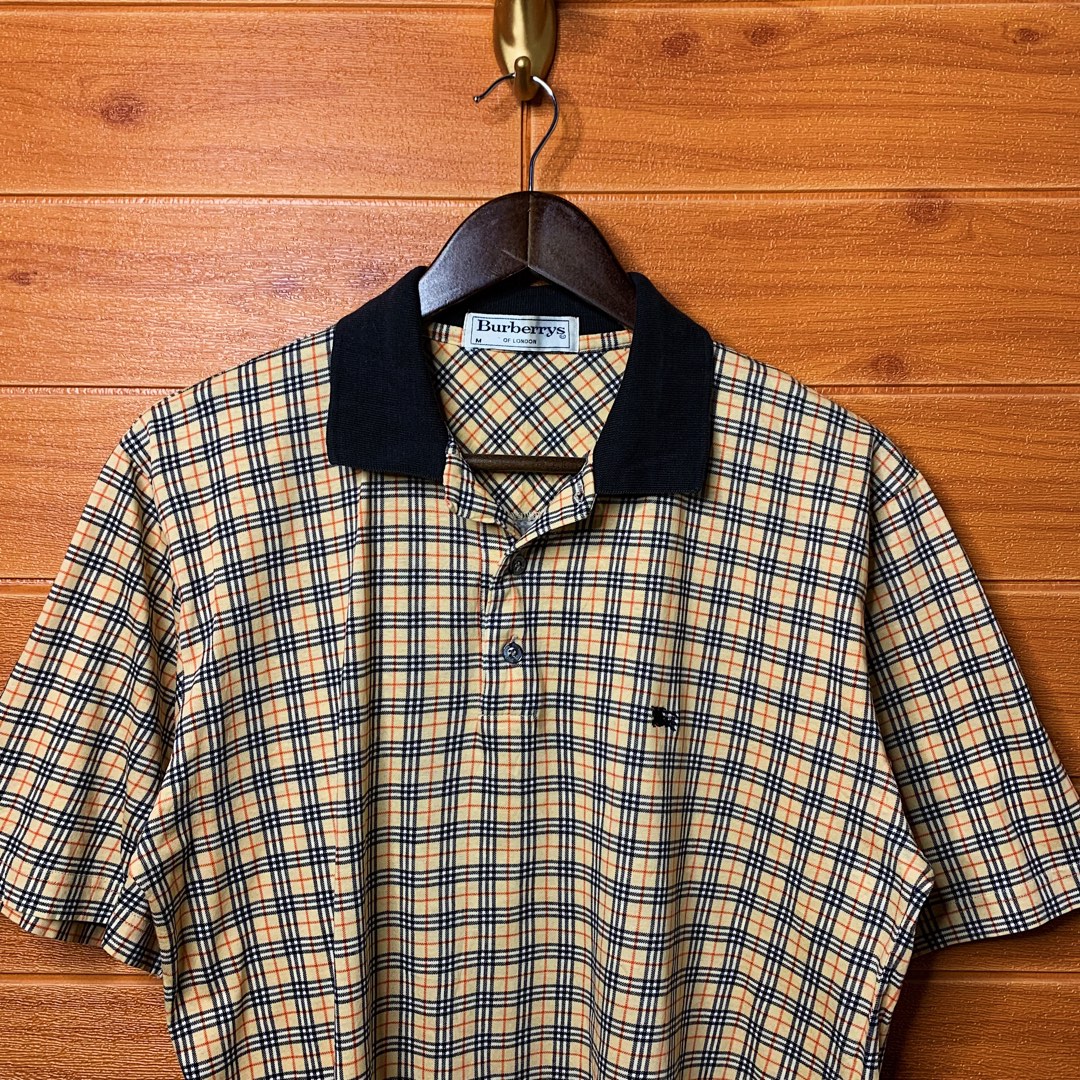Burberry Nova Check Poloshirt Green