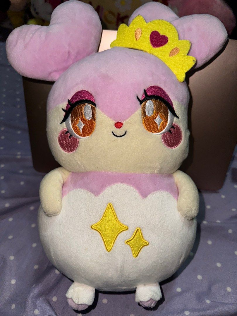 Cocotama Kirarisu Stuffed Toy (Category: Plushies & Soft Toys) located in Pasig City. Submitted by katplush_superlove (Listing ID 1363989720, Image 1). Description: - What you see is what you get - Washed if no tag, but sanitized if there is a papertag - Payment first - Lalamove jnt can be arranged once payment is fully settled - Anything else, feel free to ask - Thanks for reading .