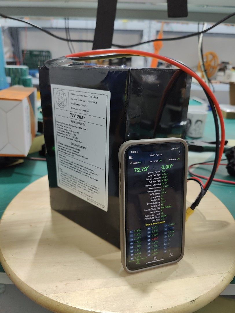 Pmd Battery Custom Build Battery Pack PANASONIC LG SAMSUNG dogeCel Molicel Murata ...