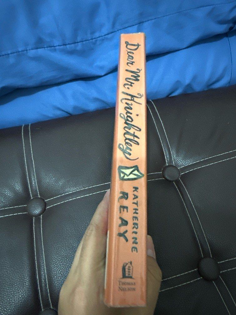 Dear Mr. Knightley (Category: Storybooks) located in Makati City. Submitted by ralfunny (Listing ID 1364010186, Image 3). Description: Covered w adhesive plastic cover.