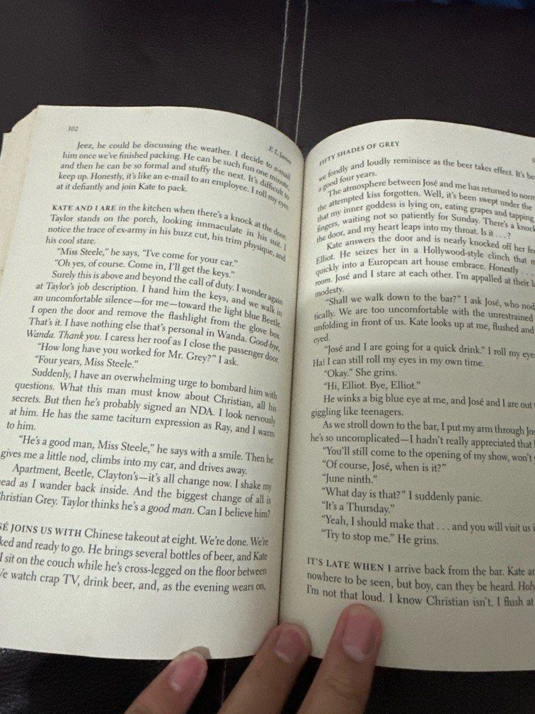 Fifty Shades Trilogy by EL James (Category: Storybooks) located in Makati City. Submitted by ralfunny (Listing ID 1364007562, Image 2). Description: Covered w adhesive plastic cover.