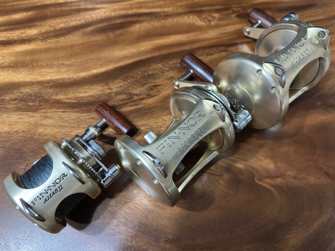 Fin-nor Ahab 50, Big Game Fishing Reel, Sports Equipment, Fishing