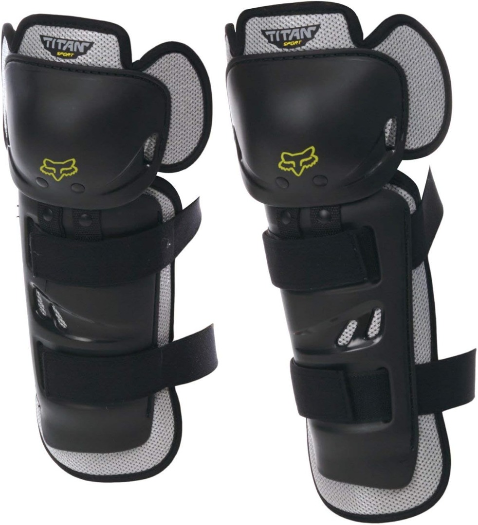 Fox Racing-Titan Sport Knee/Shin Guards, Motorcycles, Motorcycle ...