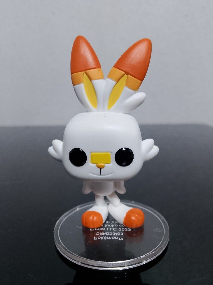 Pokemon Funko pop mini Scorbunny (Category: Designer & Blind Box Toys) located in Paranaque City. Submitted by g-books-n-toys (Listing ID 1364019225, Image 1). Description: loose.
