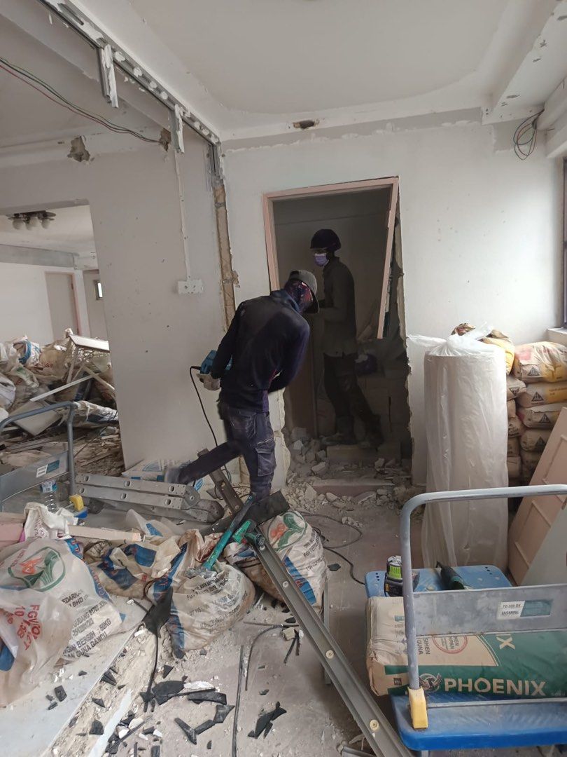 Hacking service | Hacking & Demolition | Renovation Contractor | Renovation | Tiling Contractor | Direct Contractor | False Ceiling & Partition Works | Contractor | hacking contractor63109553317505114