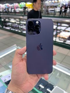 iPhone 14 ProMax 256GB deep purple 94% battery health factory unlock
