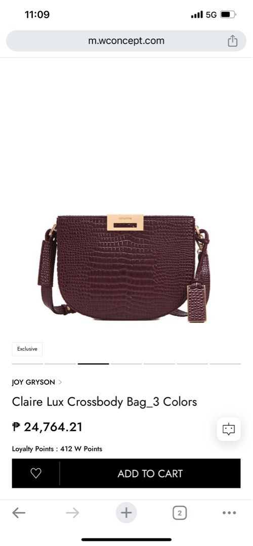 Joy Gryson (Category: Cross-body Bags) located in Quezon City. Submitted by kittykyle (Listing ID 1364041402, Image 1). Description: .