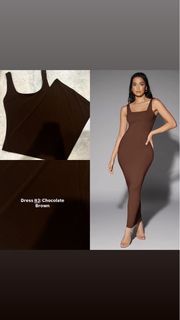MAXI BODYCON DRESS| SLEEVELESS LONG DRESS | BEACH DRESS | SUMMER DRESS| SEXY PARTY DRESS| DATE NIGHT DRESS| Y2K DRESS| COQUETTE | ELEGANT CLASSY DRESS| EVENTS DRESS |WEDDING GUEST DRESS|CHOCOLATE BROWN  DRESS| NEUTRAL DRESS | EARTH TONE DRESS