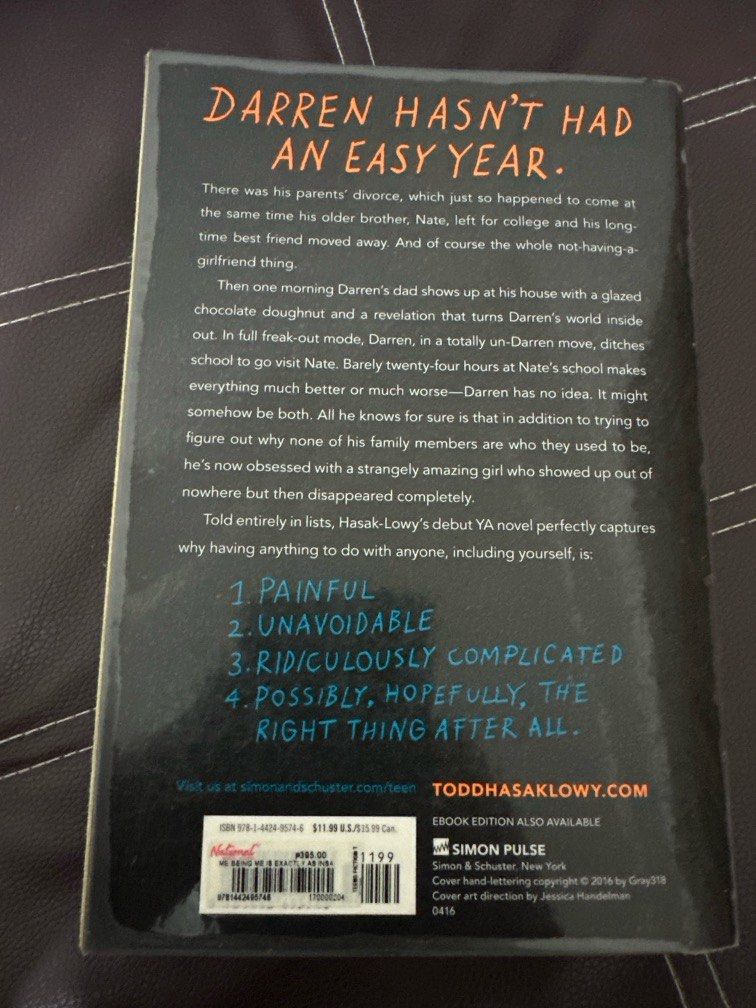 Me Being Me is Exactly the Same as You Being You (Category: Storybooks) located in Makati City. Submitted by ralfunny (Listing ID 1364008570, Image 2). Description: Covered w adhesive plastic cover.