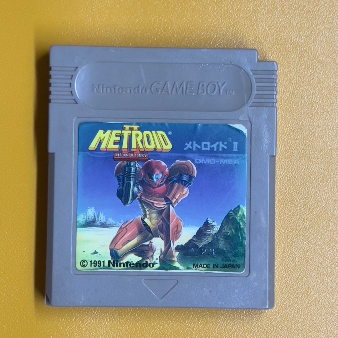 Metroid 2 - Return of Samus (Category: Nintendo) located in Cavite. Submitted by majoh_retro (Listing ID 1364052188, Image 1). Description: For Sale: Metroid II – Return of Samus (Game Boy) Ready to let this legendary title go to a fellow collector or Metroid fan! • Title: Metroid II: Return of Samus • Platform: Nintendo Game Boy • Condition: Tested working • Price: ₱800 • Location: Imus Cavite can ship via Lalamove and LBC nationwide A must-have