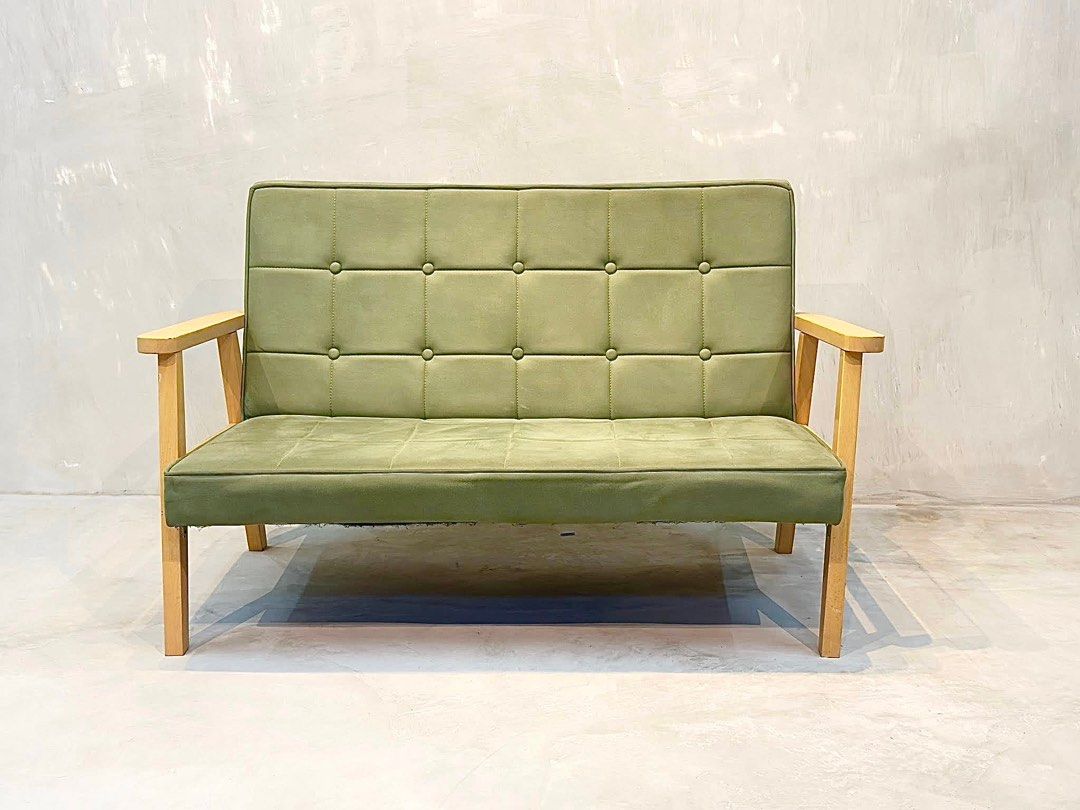 Modern Two Seater Sofa (Category: Sofas) located in Bulacan. Submitted by rock_off.thriftshop.ph (Listing ID 1363994132, Image 1). Description: .