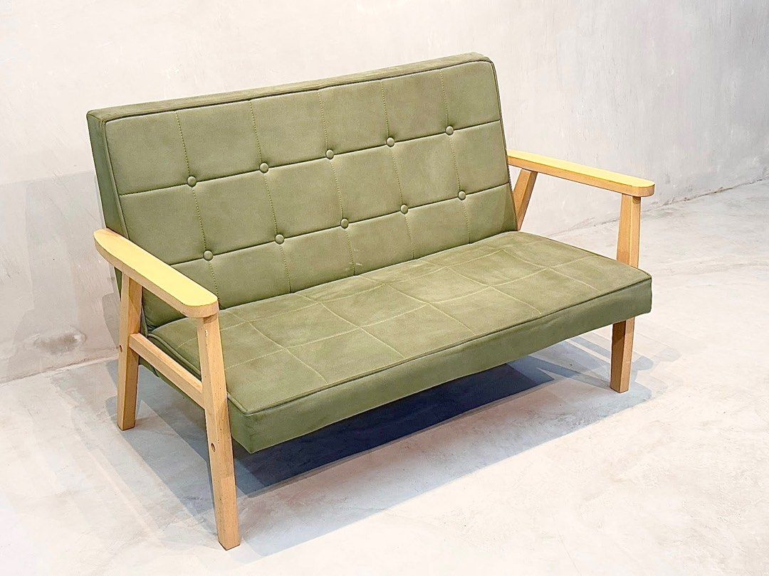 Modern Two Seater Sofa (Category: Sofas) located in Bulacan. Submitted by rock_off.thriftshop.ph (Listing ID 1363994132, Image 3). Description: .