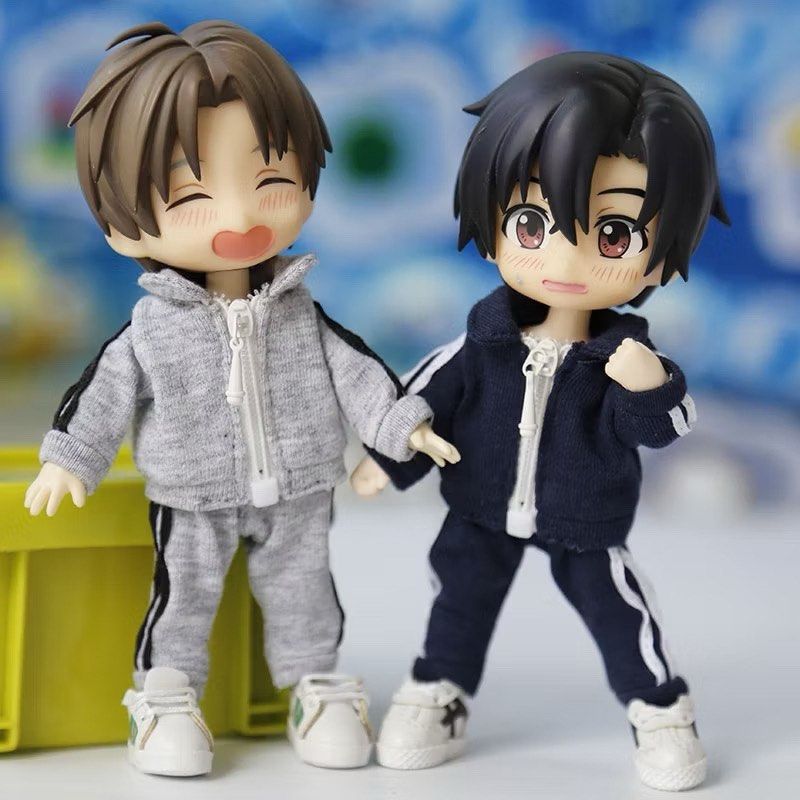 Nendoroid OB11 Doll Clothes (Category: Designer & Blind Box Toys) located in Pasig City. Submitted by lilac_charm (Listing ID 1363998259, Image 2). Description: 🫧Nendoroid Tracksuit (NAVY BLUE) ┆ ⤿ Includes: ── .✦ Pants and Jacket ┆ ⤿ Details: ── .✦ Nendoroid ── .✦ OB11 ┆ ⤿ Price: ── .✦ Selling it for ₱400 only + sf.