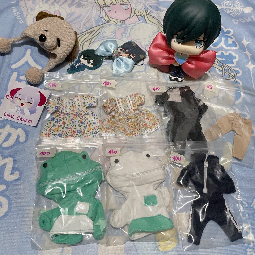 Nendoroid OB11 Doll Clothes Set (Category: Figurines & Statues) located in Pasig City. Submitted by lilac_charm (Listing ID 1364048499, Image 3). Description: 🫧Nendoroid OB11 Doll Clothes Set ┆ ⤿ Details: ── .✦ COLOR BLACK ONLY ── .✦ Includes Jacket, Pants and Bag ── .✦ No flaws ┆ ⤿ Price: ── .✦ Selling it for ₱400 + sf not included.