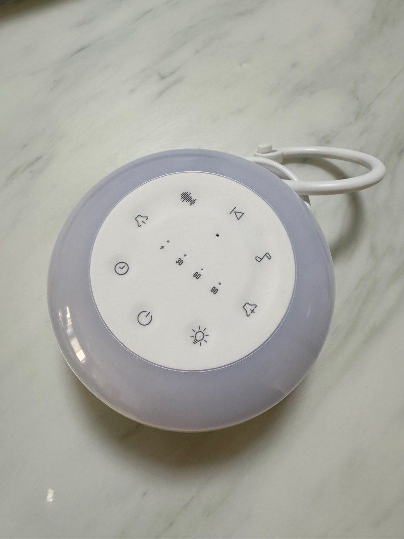 ORIA White Noise Sound Machine (Category: Soundbars, Speakers & Amplifiers) located in Manila. Submitted by declutter_with_mrs (Listing ID 1363980505, Image 1). Description: ORIA white noise sound machine Bought from the blue app Mop: gcash Mod: grab/lalamove Rs: extra Pickup: BGC, Taguig SF C/o buyer.