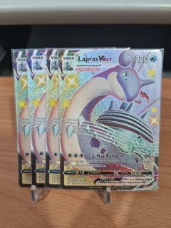 Pokemon Card S4a 312/190 Shiny Lapras VMAX SSR - Sword & Shield Star (Japanese, Lightly Played)